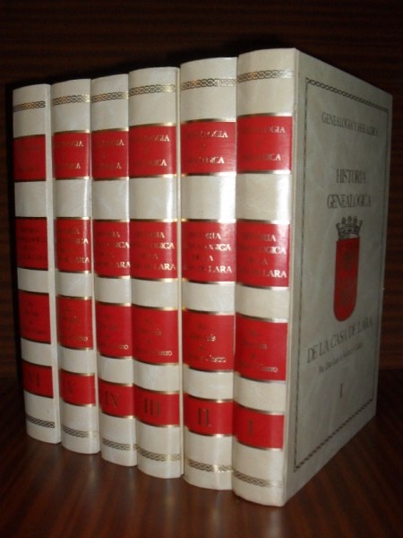 HISTORIA GENEALGICA DE LA CASA DE LARA (ed. facs. en 6 vols.)